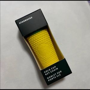 Starbucks pineapple keychain